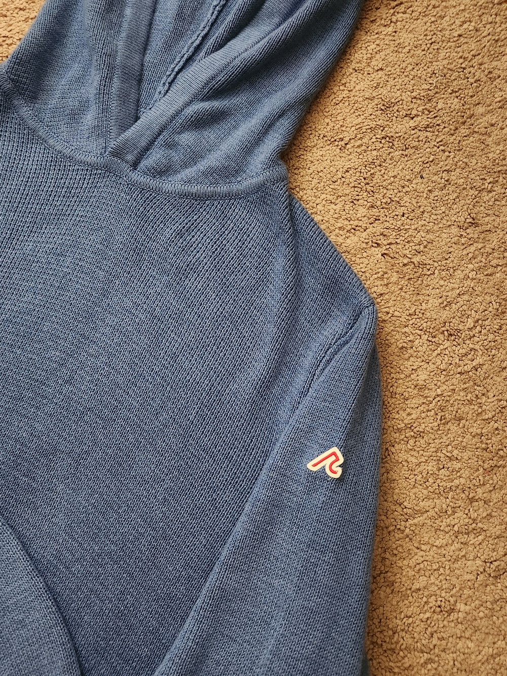 Redvanly Lenox hooded sweater mens XL blue golf athleisure casual